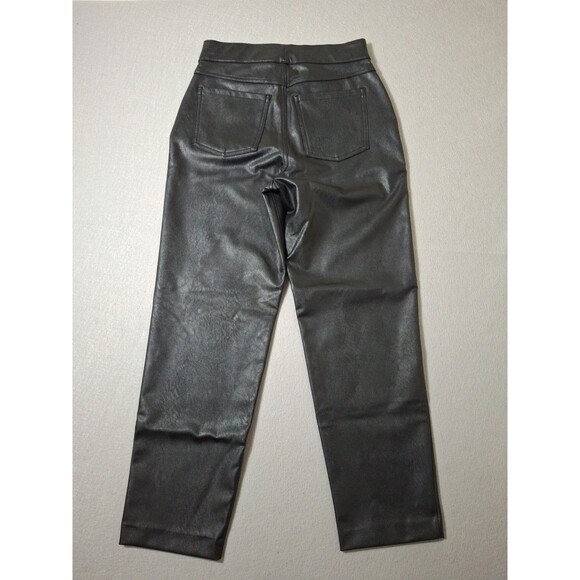 SPANX supersmooth PerfectFit Ponte Flare Wide Leg Pant Small Black 20252R - Picture 9 of 10